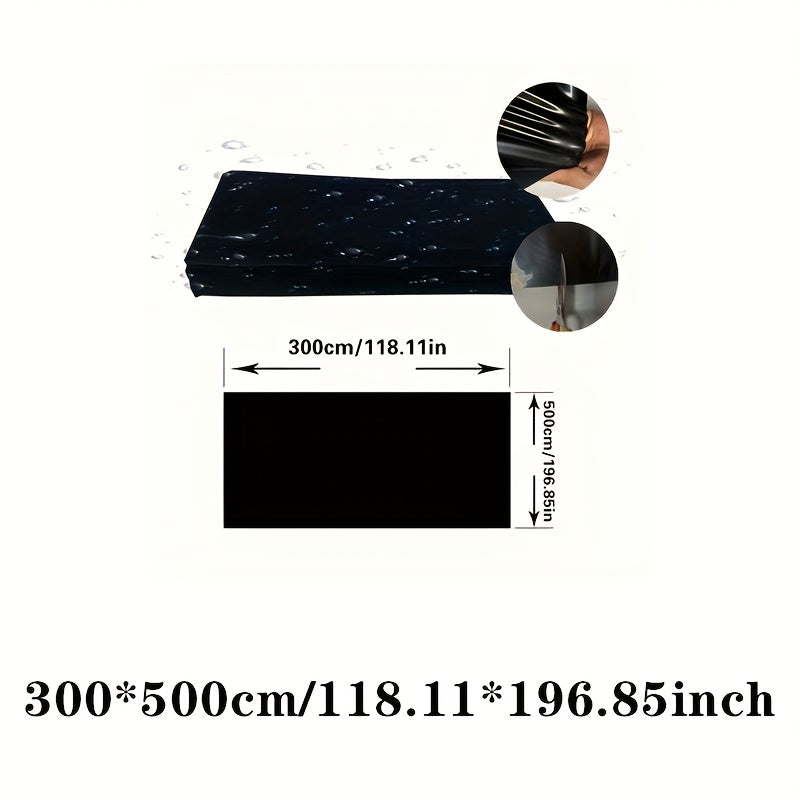 Pond Liner, HDPE Garden Fish Pond Water Feature Landscape for Garden, Patio and Yard Use, with the Listed Configuration