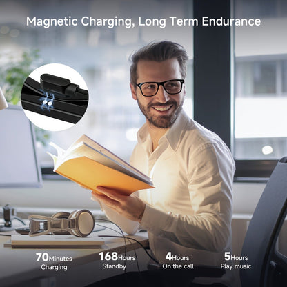Smart Glasses 4K Camera Variant with Translation, Object Recognition, Open-Ear Audio and USB-C Charging