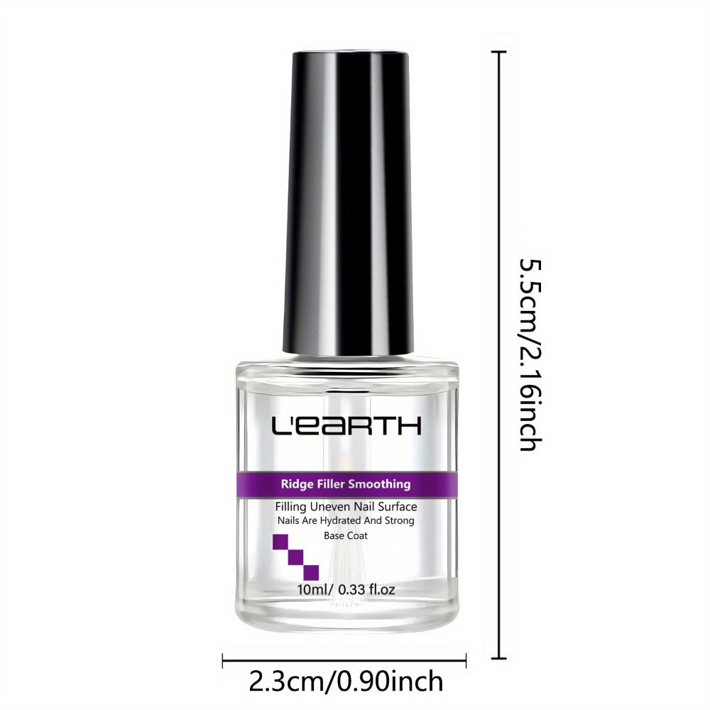 Nail Strengthening Polish 10ml Glycerin & Hyaluronic Acid Formaldehyde-Free – Hardener Treatment for Thin Brittle Weak Nails Fast Results