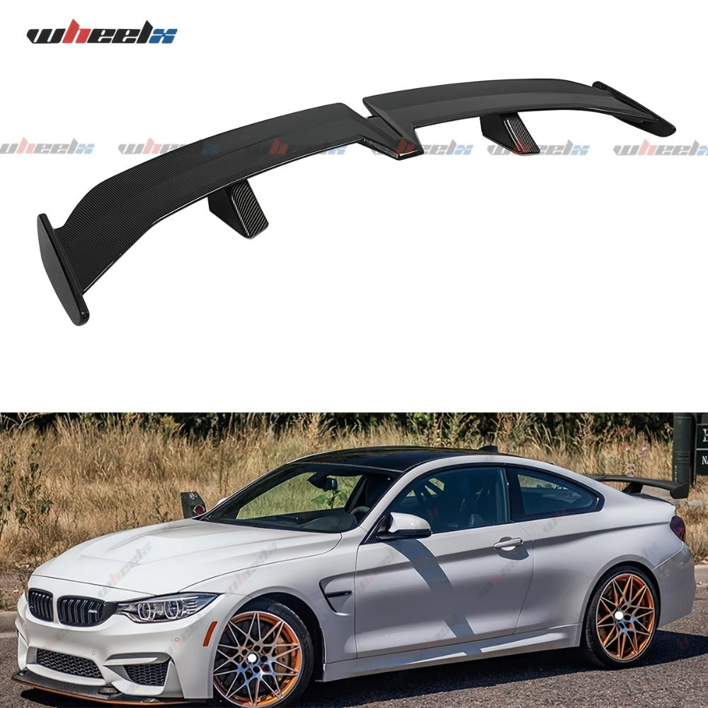Universal Rear Spoiler Wing 54 Inch – ABS Pro Style Trunk Lid Spoiler, UV-Resistant, Fits Honda Toyota Subaru BMW Dodge Sedan Hatchback