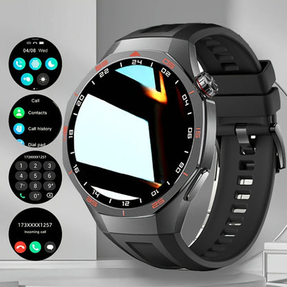 Smartwatch Round 2.01" Extra Large Screen with Wireless Calling, 100+ Sport Modes, Sleep and Heart Rate Readouts, Built-in Games Weather