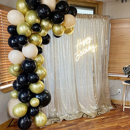 Sequin Backdrop Curtains 2FTx8FT Glitter Photography Background Panels for Party Wedding Birthday for an Everyday Personal Care Routine