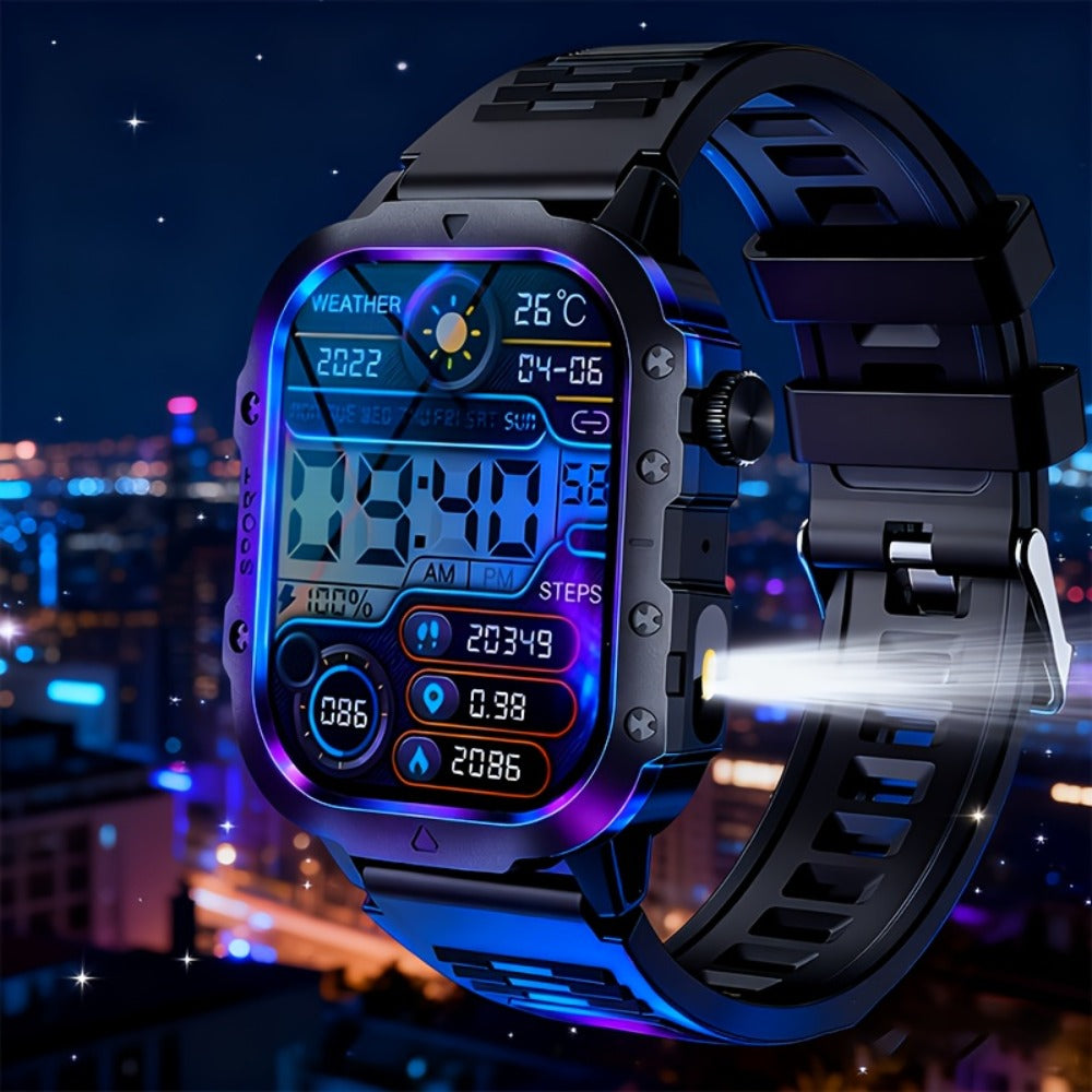 Smartwatch with 100+ Sport Modes, Fitness Tracker, Smart Notifications and Wellness Readouts