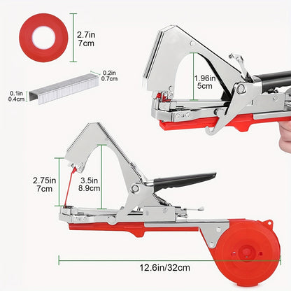 Plant Tapener | Garden Tying Machine Tape Rolls Vine Tomato Grape
