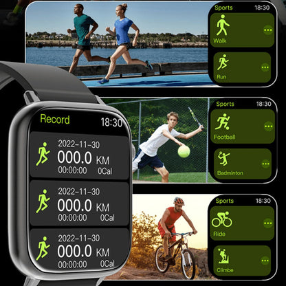 Smartwatch with IP68 Rating, Bluetooth Calling, HD Display, Music Control and Sport Modes in Six Styles