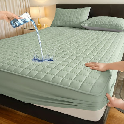 Mattress Protector Cover Soft Breathable Cooling Fitted Sheet Twin Full Queen King Deep Pocket Machine Washable Bed Cover for Home Hotel