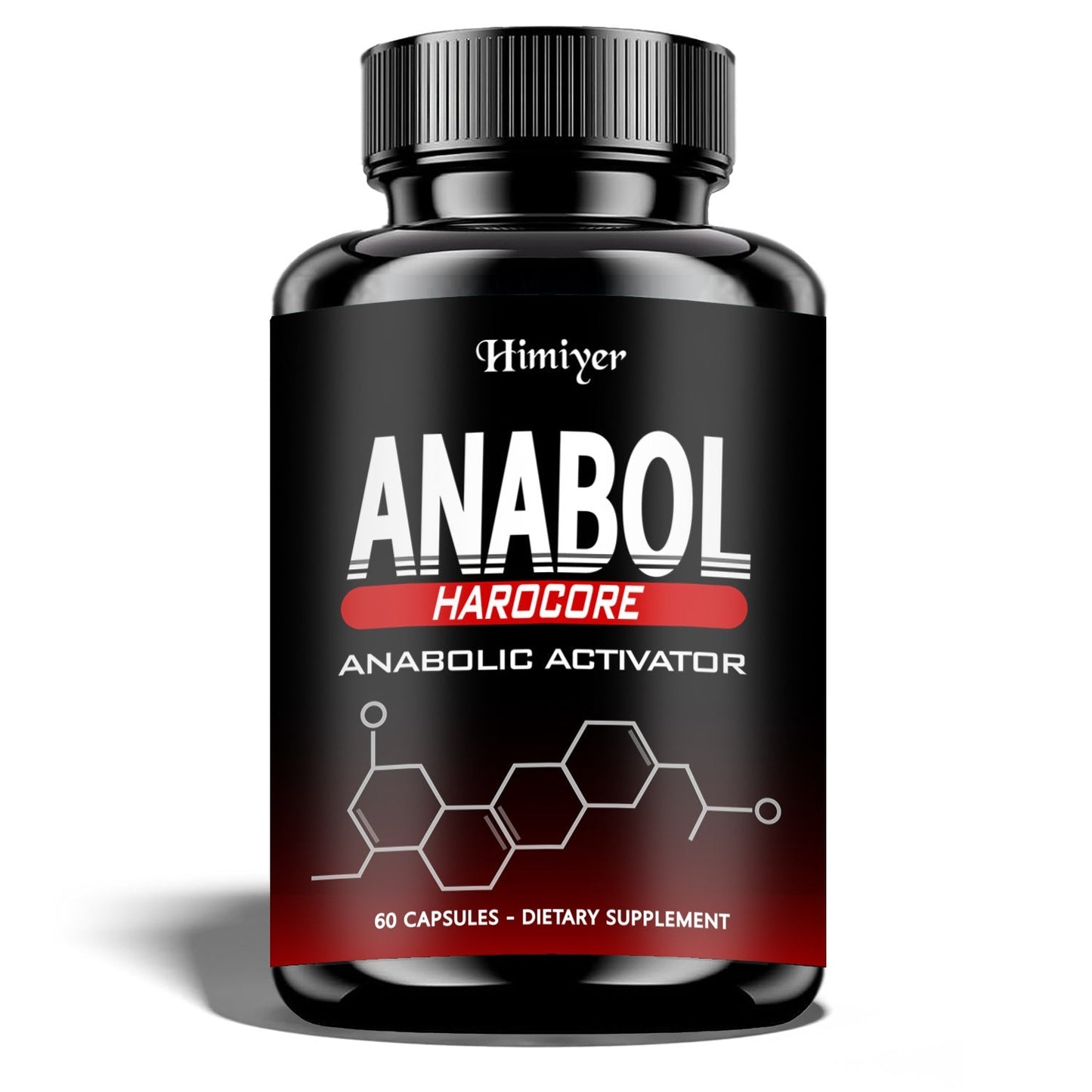 Anabol Hardcore Anabolic Activator for Men, Advanced Energy, Strength & Performance Formula with 6-Keto-Diosgenin & Hecogenin