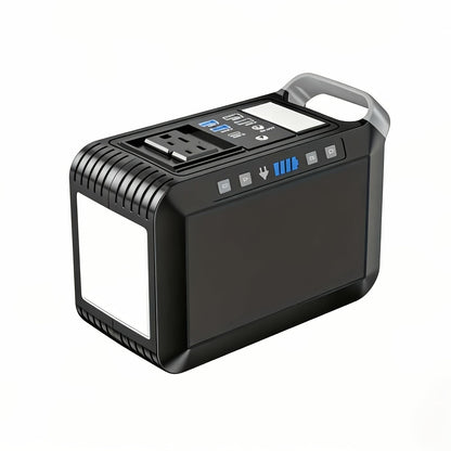 Portable Power Station 88/148/172Wh with AC Outlet 110V, Solar Generator for Camping, USB3.0 QC Fast Charge