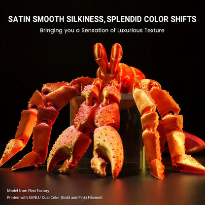 3D Printer Filament SUNLU Dual-Color Silk PLA+ 1.75mm 1kg Spool with Ten Glossy Two-Tone Options