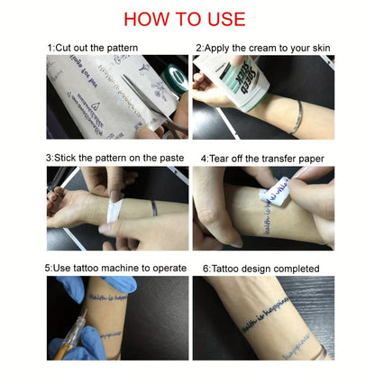 DIY Tattoo Kit for Beginners No Electricity No Drawing for Temporary Body Art, Festivals and Costumes