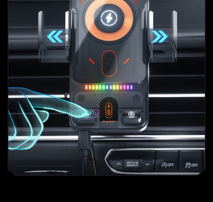 Car Wireless Charger 15W Auto-Align Smart Sensor FOD Detection Auto-Sensing Infrared Clamp 4mm for an Everyday Personal Care Routine