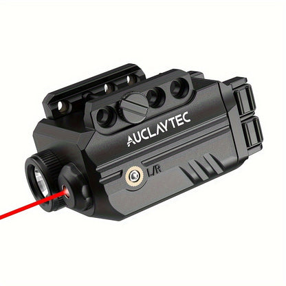 Pistol Light Laser Combo 500 Lumens – Green Red Blue Laser Sight, 5 Modes, USB-C Rechargeable, Fits Subcompact & Compact Handguns