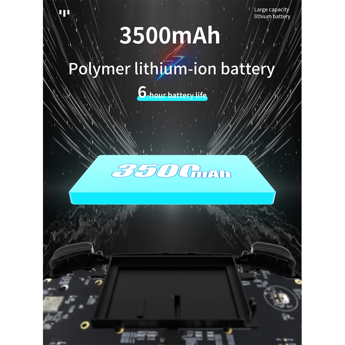 Handheld Game Console Anbernic RG ARC-S with 4-Inch IPS OCA Full-Lamination, 640x480, 128GB Options, 3500mAh Battery, Linux, HDMI