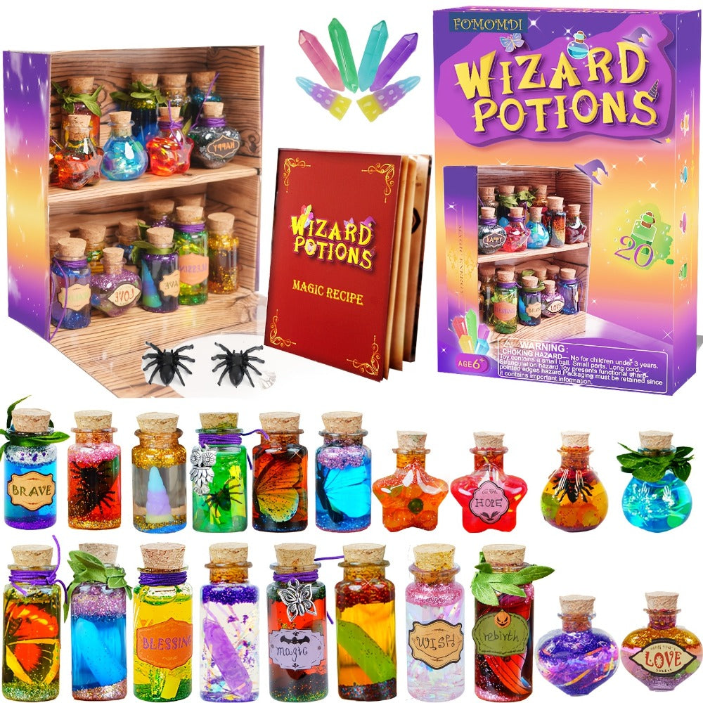 DIY Magic Potion Making Kit for Kids with the Listed Color, Size or Set Options for Everyday Use