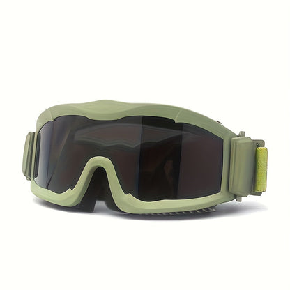 Polarized Off-Road Goggles Windproof – Wide Field of View, Anti-Fog, Durable Sports Glasses for Desert Snow Sand Outdoor Motorcycle Cycling