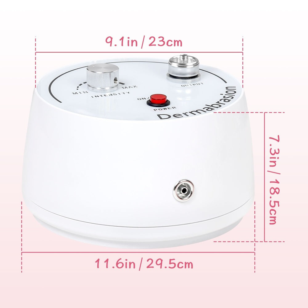 Microdermabrasion Machine Professional 3-in-1 Dermabrasion Vacuum Spray Facial Device for Bath Time, Home Spa and Personal Care