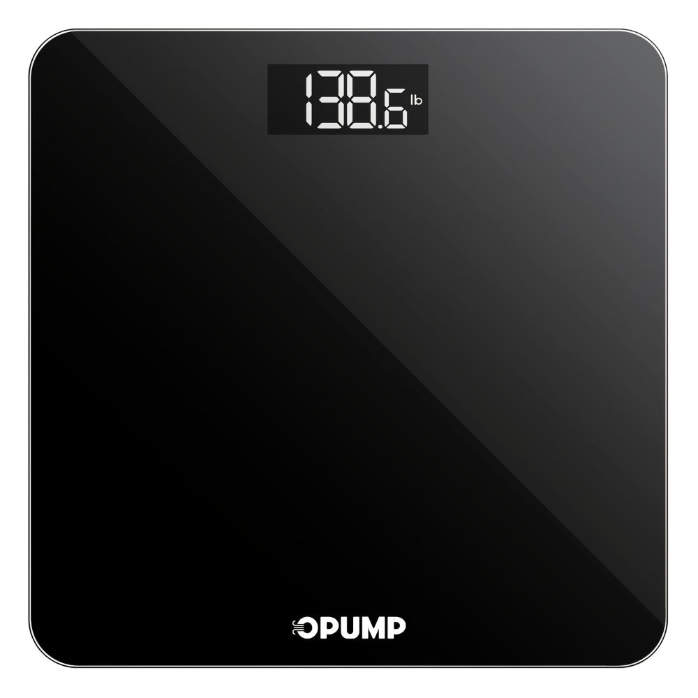 Digital Bathroom Scale High Precision, Electronic Body Weight Scale with Backlit HD LCD Display, kg/lb/st Switchable