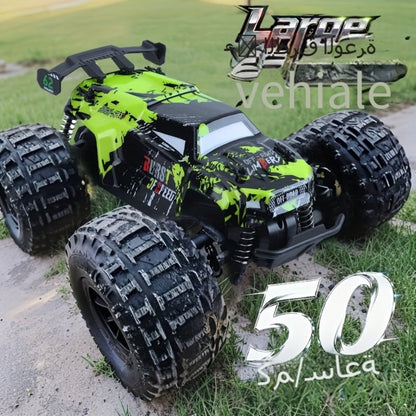 Dual Shell Ultra Large RC Off-Road Truck with Full Proportional Drift Control Extreme Grip Tires & High Speed