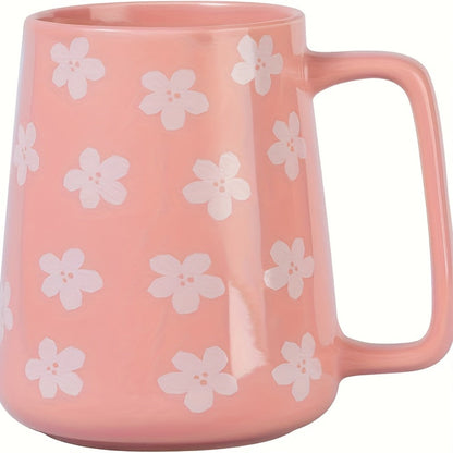 Large Ceramic Coffee Mug 24oz with Big Handle, Microwave & Extra Large Tea Cup for Entryways, Bedrooms and Living Spaces