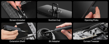 180-in-1 Electric Screwdriver Set with 160 Magnetic Bits for an Everyday Personal Care Routine