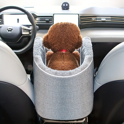 Pet Travel Bag & Car Seat for Small Medium Dogs Cats – Portable Polyester Carrier with Secure Buckle Closure