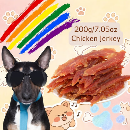 Dental Treats for Dogs, Duck Jerky Dog Chews Real Meat High Protein Low Fat Long-Lasting Dental Treats for Small Medium Large Dogs Training