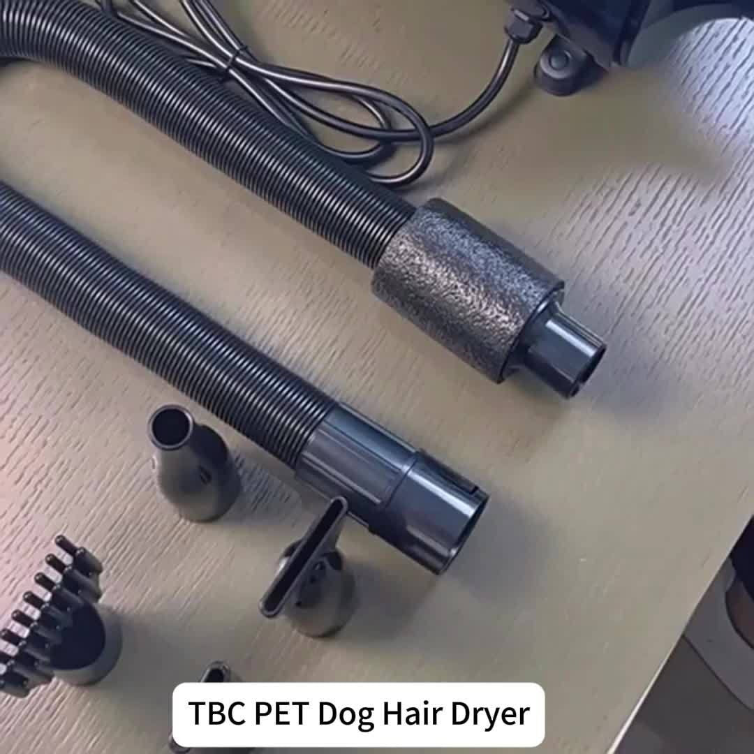 Dog Hair Dryer 3800W High Power – Professional Pet Grooming Blow Dryer with Adjustable Speed & Temperature Control