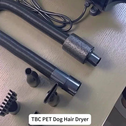 Dog Hair Dryer 3800W High Power – Professional Pet Grooming Blow Dryer with Adjustable Speed & Temperature Control