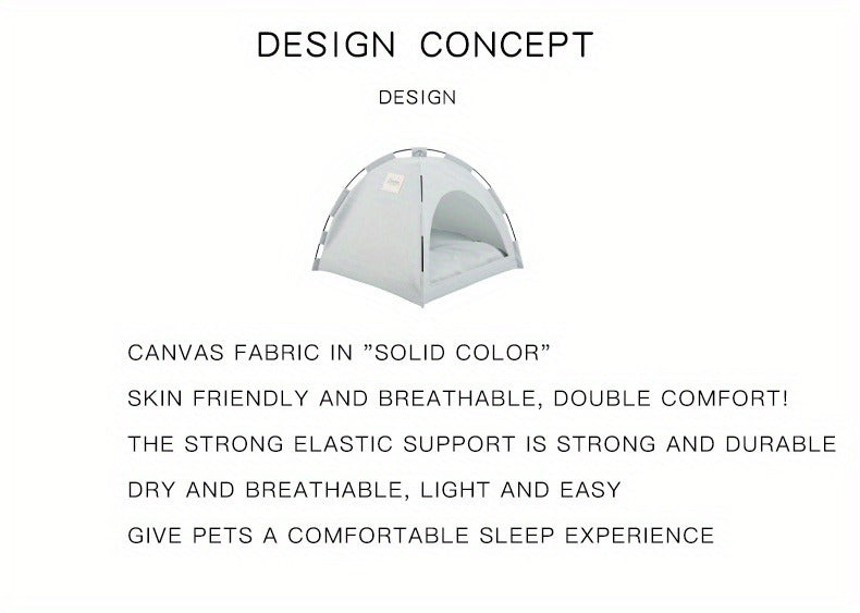 Fern-Green Dome Pet Tent with Folding Fabric Shell, Interior Mat and Three Square Size Options