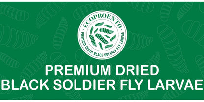 Non-GMO Dried Black Soldier Fly Larvae 5LB & 10LB – 85X More Calcium Than Mealworms, High Protein BSFL Treats for Chickens, Ducks