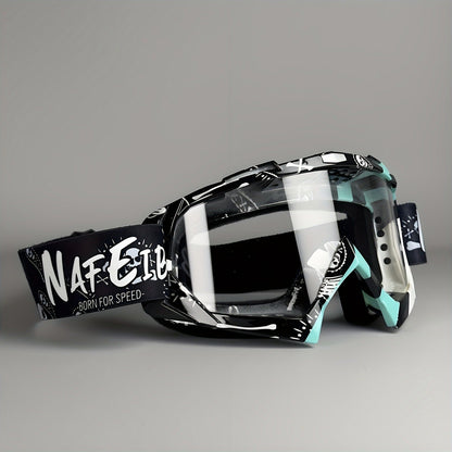 Ski Goggles Set with Black Headband – TPU Frame PC Lens Mirror Coating, Thick Foam Pad, Adjustable Strap, 28+ Color Styles