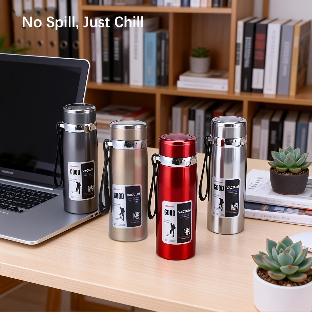 Insulated Water Bottle 1000ml 316 Stainless Steel – Double Wall Vacuum Flask with Leak-Proof Lid, Wide Mouth
