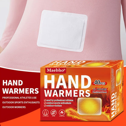 Heat Patches Self-Heating Body Warmers – No Battery Needed, Iron-Based Air-Activated Warming Pads for Back, Neck & Body