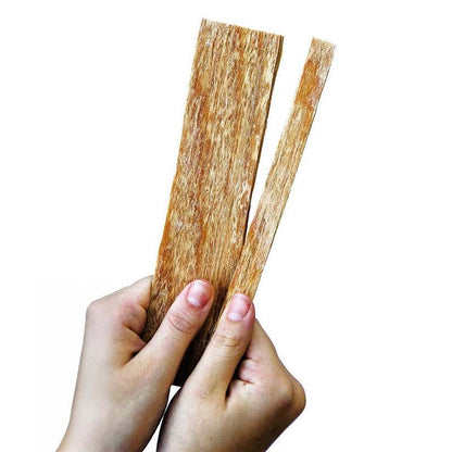 Fatwood Fire Starter Wood Crate 100% Natural Pine Resin Kindling Sticks for Fireplace Campfire BBQ Grill Fire Pit Pellet Stove Organic
