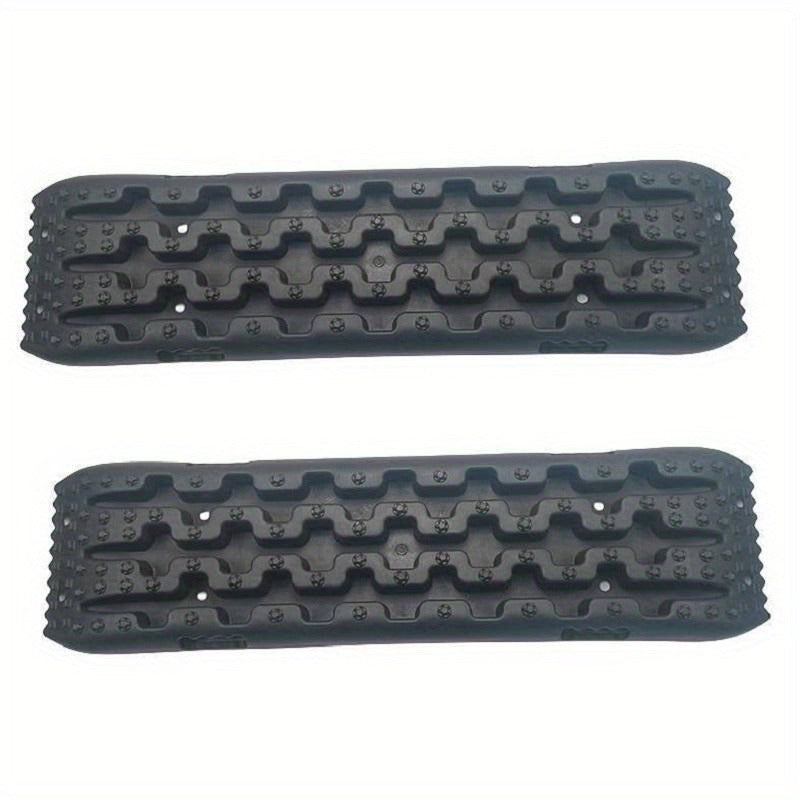 Vehicle Recovery Traction Boards 2-Pack – Heavy-Duty Anti-Slip Off-Road Escape Boards for Snow, Mud & Sand, Reinforced PP Material