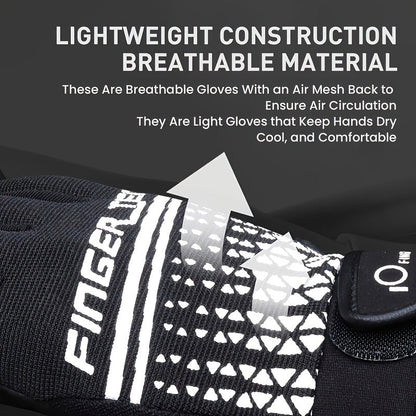 Workout Gloves Full Finger Touchscreen Gel Padded Anti-Slip for Men Women Gym Weight Lifting Cycling Fitness Driving Exercise Training