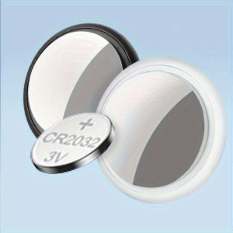 Two-Pack Round Apple Find My Item Trackers in Black and White with Silicone Key Ring Holders