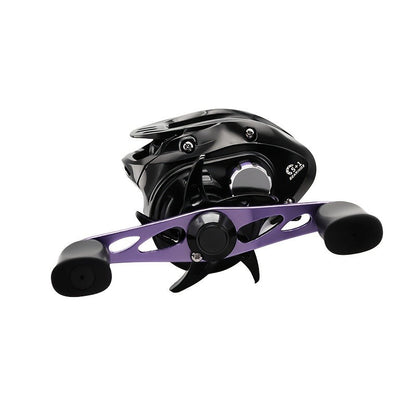 Baitcasting Reel 7.2:1 High-Speed Gear Ratio, 5+1 Ball Bearings 17.64LB Max Drag, Lightweight Freshwater Saltwater Bass Fishing Reel