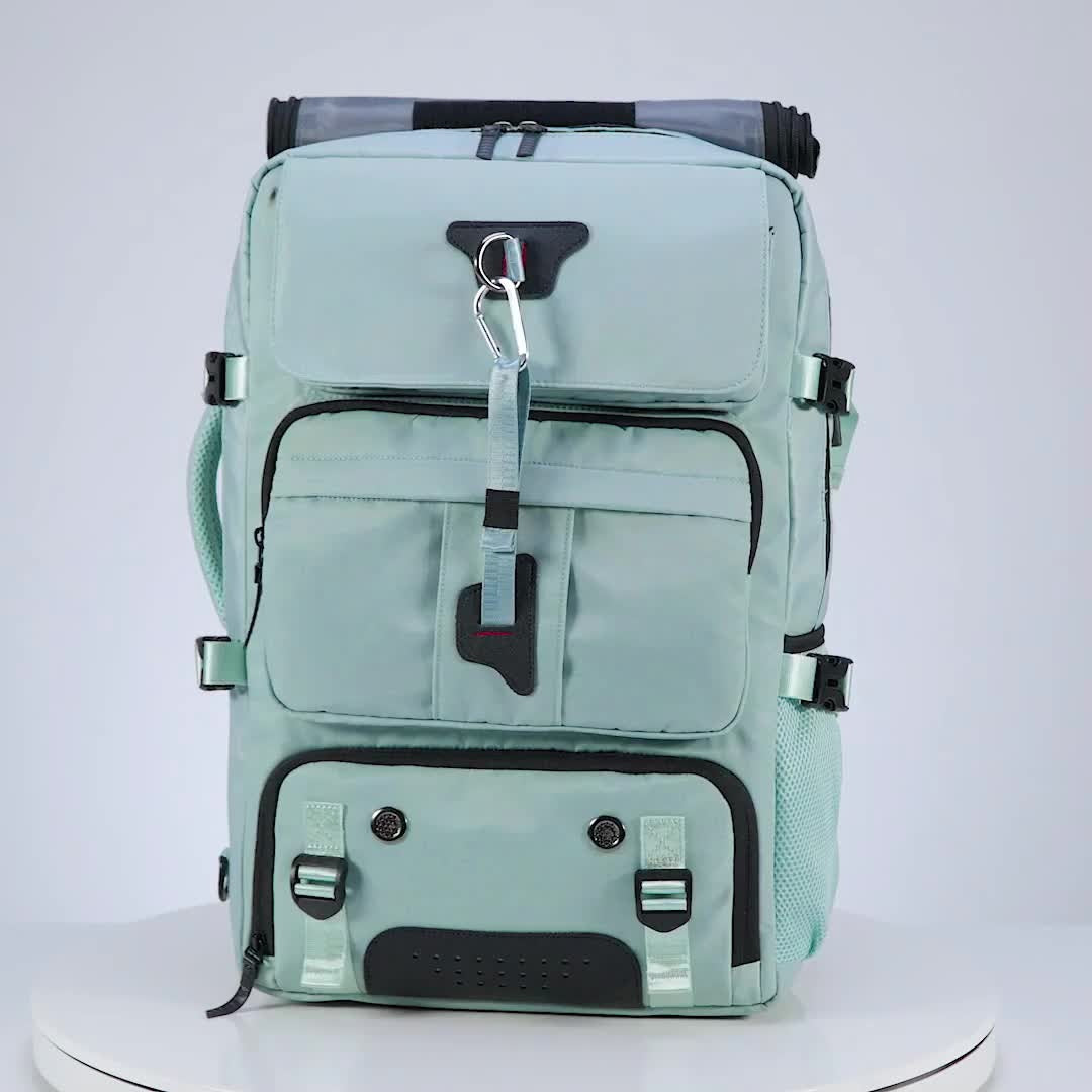 Laptop Backpack with Shoe Compartment, USB Port and Large Travel Storage in Eight Colors for Daily Use