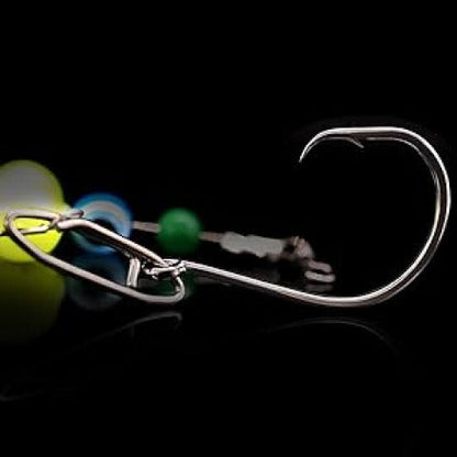 Catfish Rig Santee Cooper Float with Rattler 4pcs Set, Catfishing Tackle Rattle Float Rig for Bank Fishing
