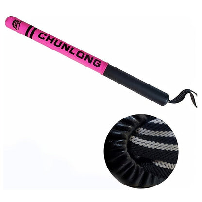Pair of 46 cm Handheld Boxing Target Sticks in Green, Blue, Yellow or Purple with Wrist Lanyards