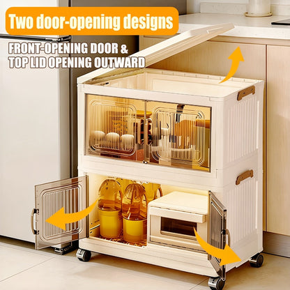 Acrylic Display Cabinet with Clear Door, Dust-Proof Blind Box Figure Showcase Shelf for Mini Toys Collectibles