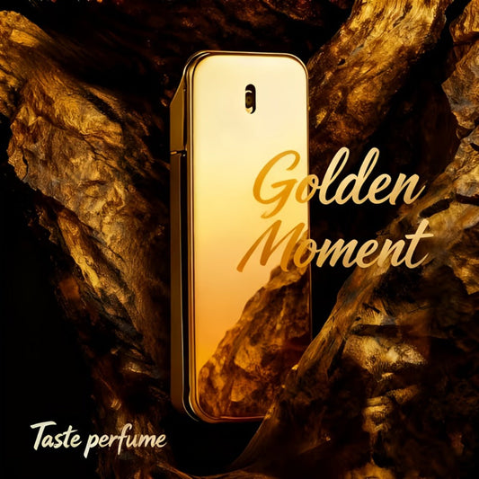 100, 000, 000 Golden Men Cologne Eau de Toilette 3.4 oz 100ml Long Lasting Woody Floral Fragrance Spray Daily Wear Gift