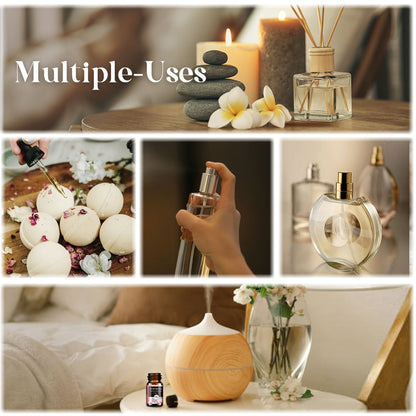 Aeshory Hotel Collection Fragrance Oil Set with 14 Assorted 5ml Bottles in a Presentation Gift Box
