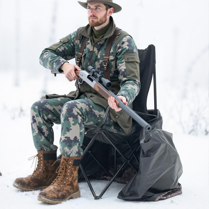 Hunting Blind Ground Blind for Deer Duck Turkey Hunting Single Person Pop Up Blind with Carrying Bag 44x36x53 In Camouflage Waterproof 150D