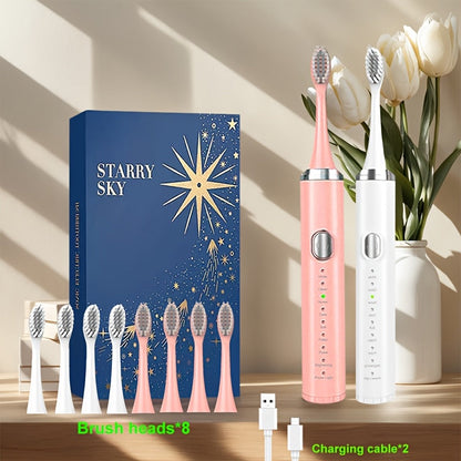 Water Flosser Oral Care Kit, 3-Mode Portable Electric Dental Cleaner, USB Rechargeable, 4-Function Nozzle