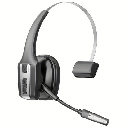 Trucker Bluetooth Headset Single Ear Noise Canceling Wireless Mono Headphone Type-C Charging for an Everyday Personal Care Routine