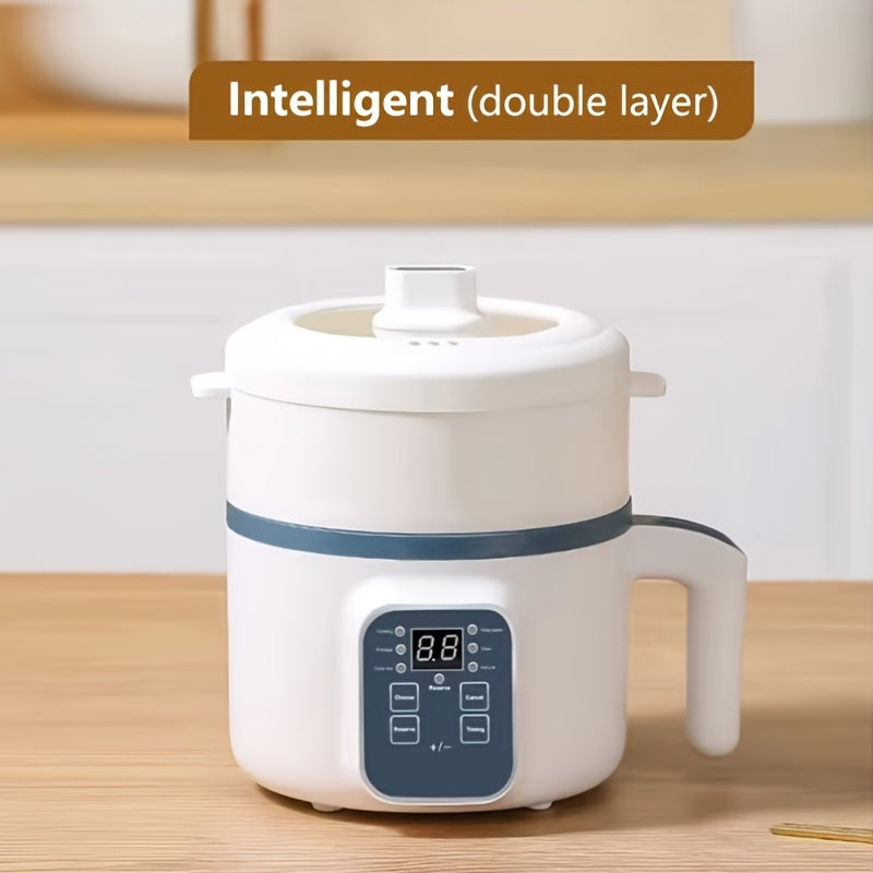 Electric Hot Pot 1.7L Multifunctional for Entryways, Bedrooms and Living Spaces, with the Listed Configuration