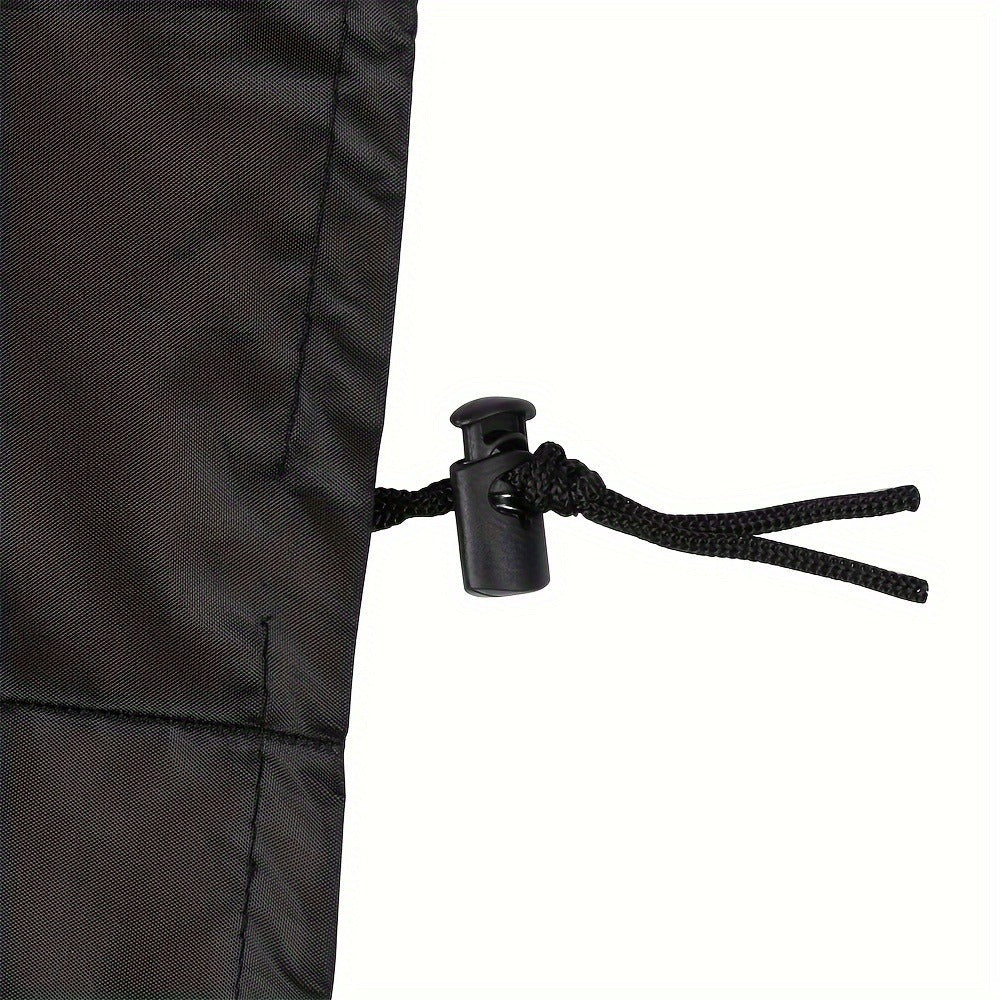 Riding Lawn Mower Cover 54"x30"x36" – 210D Heavy Duty Waterproof Oxford Fabric Tractor Cover with Drawstring | UV