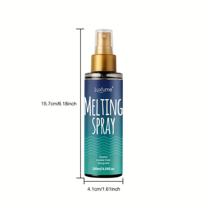 Lace Melting Spray Kit with Bold Hold Hair Glue & Remover 120ml 24H Long Lasting Quick Dry No Residue Edge Control Safe for Sensitive Scalp